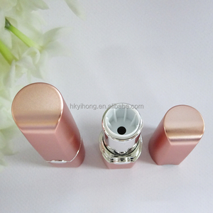 OEM Luxury Silver Circle Ring Cosmetic Packaging <b>Custom</b> Logo ABS Plastic <b>Lipstick</b> Tubes Empty 21.3mm Width Cosmetic Packaging - Product Image 6