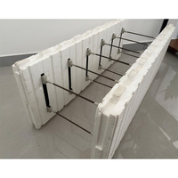 Système de construction de murs en blocs ICF résistant aux séismes, panneaux de coffrage en béton, coffrages isolés en béton, matériaux de construction