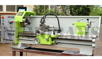 NUMOBAMS NU380ES Mini tour à métaux de précision pour atelier domestique et tournage DIY