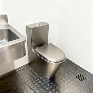 Nhà máy tùy chỉnh chất lượng cao 304 thép không gỉ nhà vệ sinh với bể nước cho bệnh viện Trung tâm nhà tù - Product Image 1