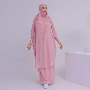 Vente en gros pour l'Aïd 2025, Nida doux, Nida modeste, Khimar, vêtements islamiques, <span class=keywords><strong>abaya</strong></span> à deux pièces, jilbab <span class=keywords><strong>abaya</strong></span>, robe musulmane - Product Image 2