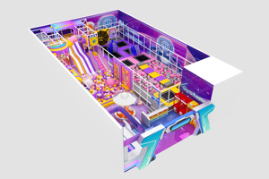 Tùy chỉnh trẻ em của mềm chơi cơ sở bọt leo cài đặt sân chơi trong nhà cho nhà vui chơi giải trí công viên trường học - Product Image 3