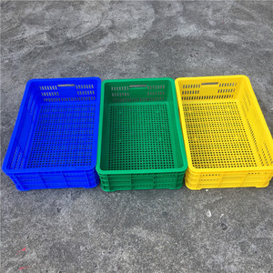 ลังพลาสติกแบบซ้อนได้ ขนาด 605x420x180 มม. ผลิตจาก HDPE สำหรับเก็บผักผลไม้ ใช้ในงานโลจิสติกส์ พร้อมตัวเลือกการพิมพ์โลโก้ - Product Image 3