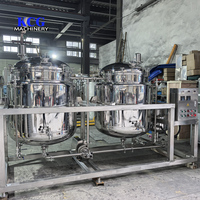 Unité de pasteurisation entièrement automatique à double cuve en acier inoxydable, haute productivité, 115°C, pour la stérilisation des boissons laitières