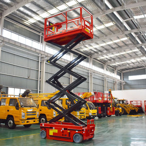 Plataformas Elevadoras de Tijera Autopropulsadas Eléctricas e Hidráulicas Pequeñas de 4m, 6m, 8m, 10m, 12m y 14m para Trabajos Aéreos en Venta - Product Image 1