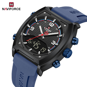 Naviforce 9242 đồng hồ cho nam giới mới không thấm nước thời trang thạch anh <span class=keywords><strong>LCD</strong></span> hiển thị kỹ thuật số Đồng hồ đeo tay Relogio Feminino đồng hồ - Product Image 5