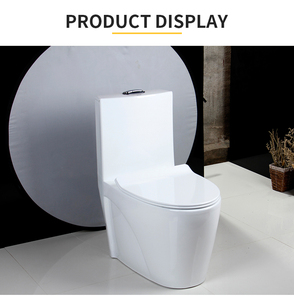 Copriwater Moderno Europeo in Urea per WC con Scarico a Pavimento, Coperchio Durevole per Bagno, Articolo Sanitario per Casa e Hotel - Product Image 6
