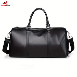 Sac de voyage en cuir PU de haute qualité, grande capacité, sac bandoulière, vente en gros, commande mixte, livraison rapide - Product Image 2