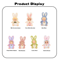 Figurines en peluche Annie Baby Love Angel assises, style dessin animé mignon, boîte mystère surprise, objet de collection, ornement de bureau