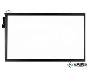 Infrared Touch Screen 20 Points Ir 125 inch Touch Frame For Interactive Kiosk Ir Touch Frame Without Glass For Smart Tv Screen