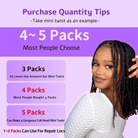 Cheveux humains vierges non traités de 18 pouces, style Afro Kinky en vrac, boucles Afro Kinky pour tresses, torsades et extensions de dreadlocks