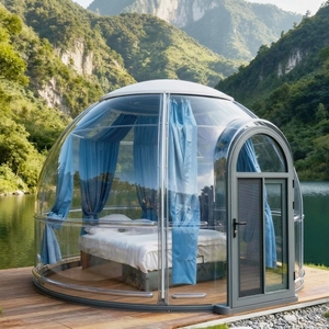 Cabane <span class=keywords><strong>bulle</strong></span> transparente au design moderne pour retraite en <span class=keywords><strong>montagne</strong></span>, anti-jaunissement, idéale pour hôtels et locations de vacances en plein air - Product Image 1