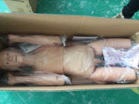 Maniquí de Enfermería Femenino de Cuerpo Completo para Entrenamiento Médico Avanzado, Modelo de Enseñanza de PVC Duradero para Escuelas de Medicina y Hospitales