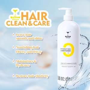 Suavizante <span class=keywords><strong>Hidratante</strong></span> Acondicionador para el cabello Textura ligera Fórmula natural Hacer que el cabello sea fácil <span class=keywords><strong>de</strong></span> peinar Desenredar bien - Product Image 4