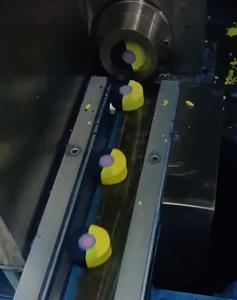 Machine d'emballage de blocs de toilette entièrement automatique à trois couleurs contrôlée par PLC avec film hydrosoluble Garantie 1 an - Product Image 1