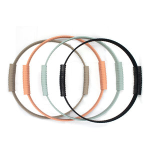 Tappetino Yoga manubri Set accessori <span class=keywords><strong>Pilates</strong></span> su misura braccialetti da polso alla caviglia barra del bilanciere anello di potenza in Silicone Kit <span class=keywords><strong>Pilates</strong></span> Set - Product Image 3