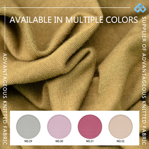 Fabrieksgemaakte 260gsm gebreide rayon viscose spandex ribstof, stretch, ecologisch verantwoorde stof voor ondergoed, lingerie, loungewear en broeken. - Product Image 3
