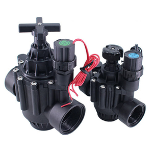 Matière plastique contrôle de débit irrigation électrovanne irrigation eau électrovanne <span class=keywords><strong>24V</strong></span> - Product Image 1