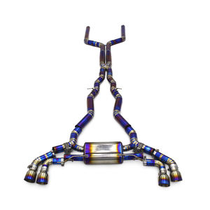 Tubos de escape de aleación de titanio Deleville para <span class=keywords><strong>BMW</strong></span> <span class=keywords><strong>X7</strong></span> <span class=keywords><strong>M50</strong></span> M60 4.4TT G05 2020-2023 silenciador válvula de escape sistema de escape Catback - Product Image 1