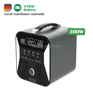European warehouse hot selling 300W 500W 1000W lithium battery pack portable mobile power station portable power pack