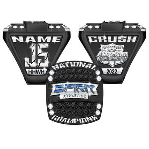 Anillo de Campeón Mundial de Béisbol con logotipo personalizado al por mayor, anillo deportivo para hombre - Product Image 4