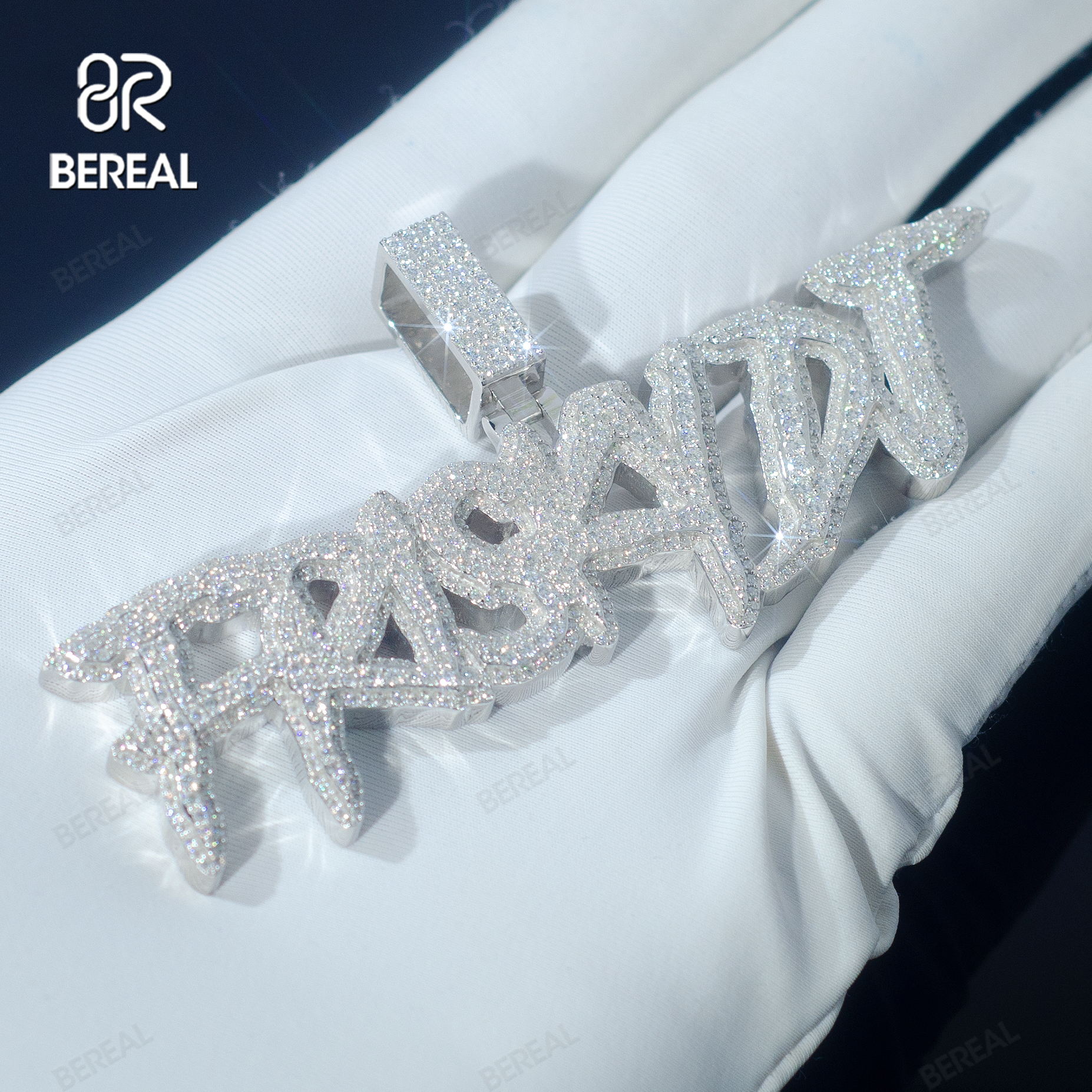 3 inches Moissanite+S925