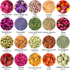Flores Secas Naturales, Suministros de Brujería, Kit de Hierbas para Baño, Kit para Hacer Jabón, Suministros para Hacer Velas, Aromaterapia - Product Image 2