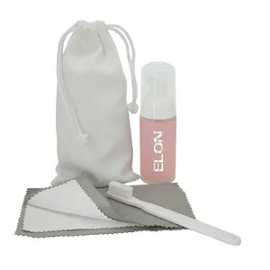 Natural Jewelry Cleaning Kit Portable Foam Jewelry Cleaner Liquid 50ml jewellery Cleaning Solution with Private Label