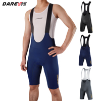 Cuissard de cyclisme Darevie personnalisé, résistant aux plis, avec rembourrage italien EIT, sans coutures.