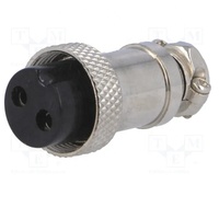 MIC322 VG04006 Conector Hembra Original de 2 Pines Recto, Componente Electrónico en Stock