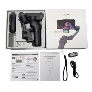 BEWIN L7C Pro Phone Gimbal Stabilisateur de <span class=keywords><strong>cardan</strong></span> portable Selfie Stick Support de caméra extensible - Product Image 1