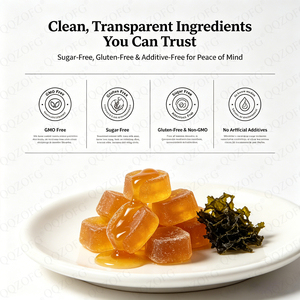 High Quality Organic <strong>Honey</strong> Gummy Candy for Hair Growth Supplement - Product Image 4