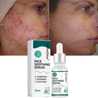 Sérum Visage Apaisant et Réparateur à la Centella Asiatica et à l'Asiaticoside pour Peaux Sensibles, Soulagement des Rougeurs et Soutien de la Barrière Cutanée Endommagée par les Corticostéroïdes