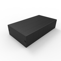 Boîtier de jonction en aluminium DIY 80*58*24mm, boîtier de batterie en aluminium, boîtier de projet électrique personnalisé, boîtier d'amplificateur en aluminium