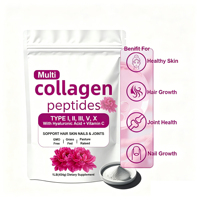 Poudre de peptides de collagène OEM pour la peau, complément alimentaire à base de plantes pour adultes, amélioration de la peau blanche, vitamines, aliments santé