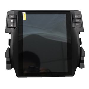 Autoradio multimédia Android 13 de style Tesla 128 Go avec écran, lecteur vidéo, 4G LTE, Carplay, GPS, unité centrale stéréo pour Civic 2016 2017 - Product Image 1