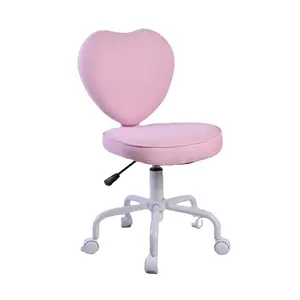 Swivel Chair Price CARLFORD Heart-Shaped Mid Back Swivel Home Office Chair Kids Task Chair