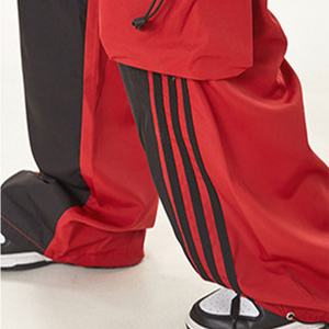 Pantalon cargo long en nylon avec logo personnalisé, grande poche latérale, coupe régulière, pour homme, idéal pour le travail en extérieur - Product Image 4