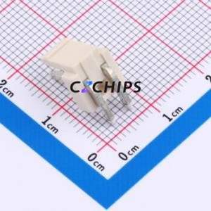 X9396WR-02-46SN Wire-to-Board Pin Header Bent Lead Through Hole,P=3.96mm Connector 1x2P 3.96mm Right Angle Insert 2P - Product Image 2