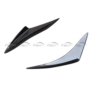 Pour Chevrolet Corvette C7 2014-2018, ailerons avant en fibre de carbone, séparateurs de pare-chocs, spoiler, accessoires de tuning automobile - Product Image 3
