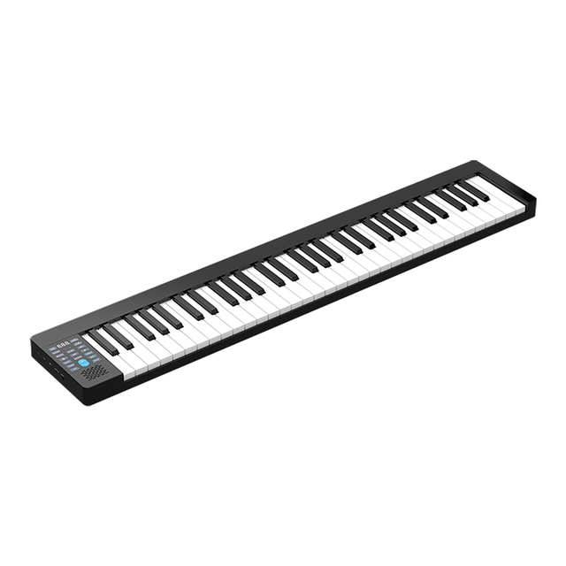 PC Keyboard Electronic Organ Portable Electronic Hammer Piano Black Digital Instrument Cluster