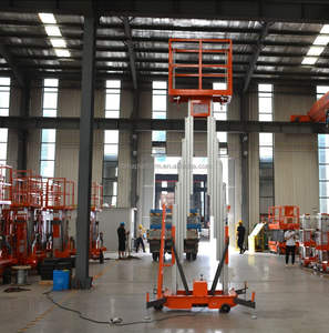 Elevador de Doble Mástil de Aleación de Aluminio de 12 m y 250 kg de Capacidad, de Alta Alcance para Trabajos Pesados - Product Image 6