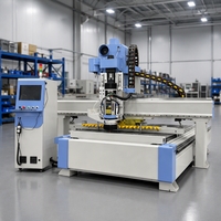 Machine de gravure CNC 1325 de qualité professionnelle pour la fabrication de maquettes architecturales, la fabrication de jouets et la formation éducative