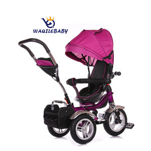 <span class=keywords><strong>Porte</strong></span>-bébé à <span class=keywords><strong>3</strong></span> roues de bonne qualité, tricycle <span class=keywords><strong>3</strong></span> en 1 pour enfants de 1 à <span class=keywords><strong>3</strong></span> ans - Product Image 3