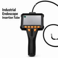 Tube flexible en acier/fer sur mesure avec couche extérieure en silicone, support de montage multi-usage pour caméra sportive et endoscope
