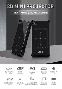 P09-II <span class=keywords><strong>DLP</strong></span> Mini Chiếu <span class=keywords><strong>Android</strong></span> 9.0 5G Wifi 4K Mini <span class=keywords><strong>DLP</strong></span> Chiếu Với 3D Full HD 1080P Mini Chiếu Nhà Xách Tay Túi - Product Image 5