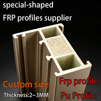 Fournisseur de fenêtres en PU, profilés pultrudés en FRP, plastique renforcé de fibres de verre pour produits chimiques