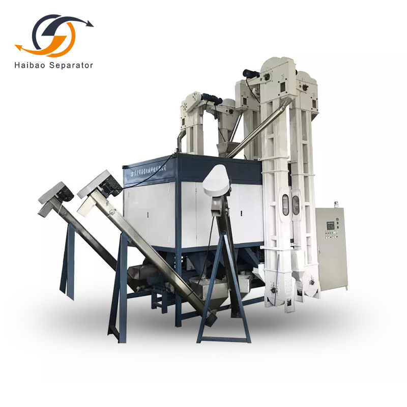 Оборудование для отделения отходов LDPE, Переработка пластика, Электростатическая сепарационная машина с винтовым конвейером