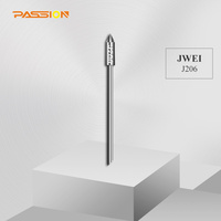 JINGWEI Lame de coupe-traînée à tige ronde J201 J202 J203 J204 J208 Couteau en carbure de tungstène Planche à découper Lame rotative à traînée industrielle