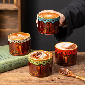 Mug à expresso en céramique de haute qualité personnalisé de 130 ml - Cadeau d'entreprise, compatible lave-vaisselle et micro-ondes, design moderne - Product Image 4